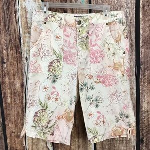 Caribbean Joe Ladies Bermuda Shorts 10